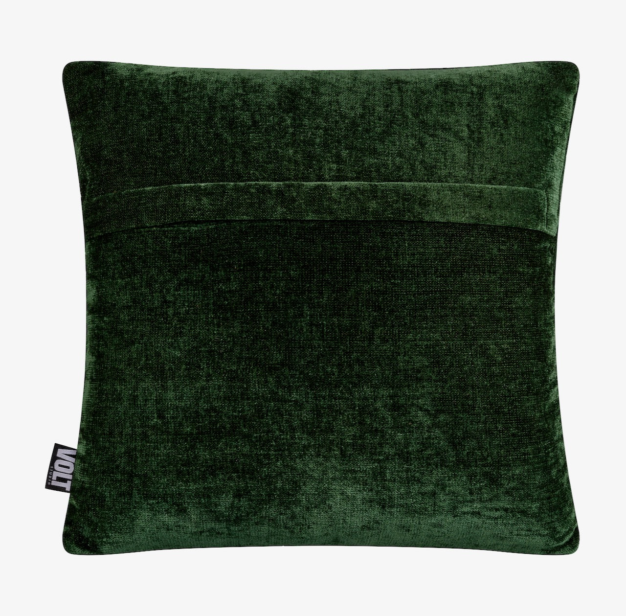 Cushion 3D Fishbone Velvet Pista green 45x45cm