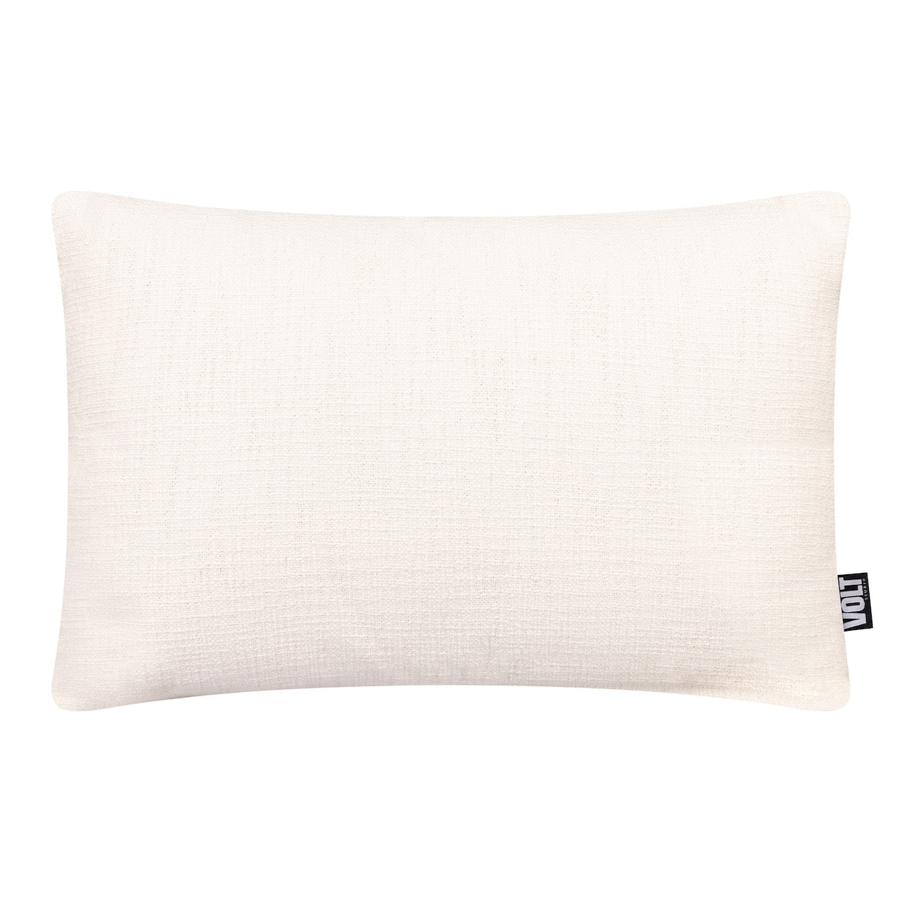 Kussen Plain Recycled heavy poly slub Off white 40x60cm