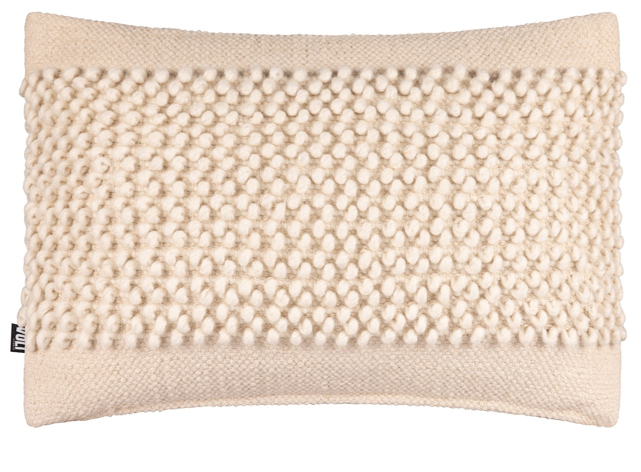 Cushion 11 Rows 40cm x 60cm Off white