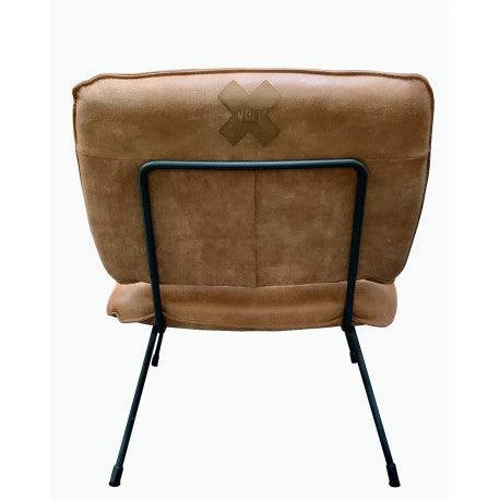 Chair Mick Walnut thick leather