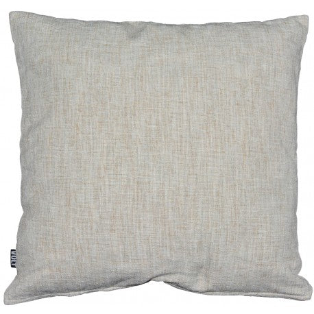 Cushion Plain Fancy poly slub Beige 60x60cm