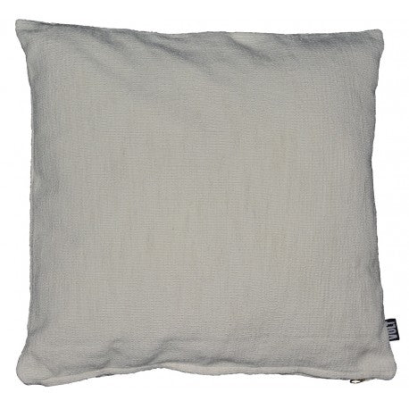 Cushion Plain Recycled heavy poly slub Off white 60x60cm