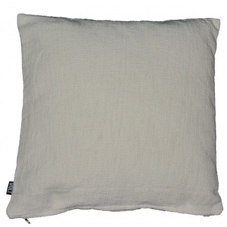 Cushion Plain Recycled heavy poly slub Off white 60x60cm