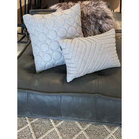 Cushion 3D New Maze new felt melange grey 40x60cm