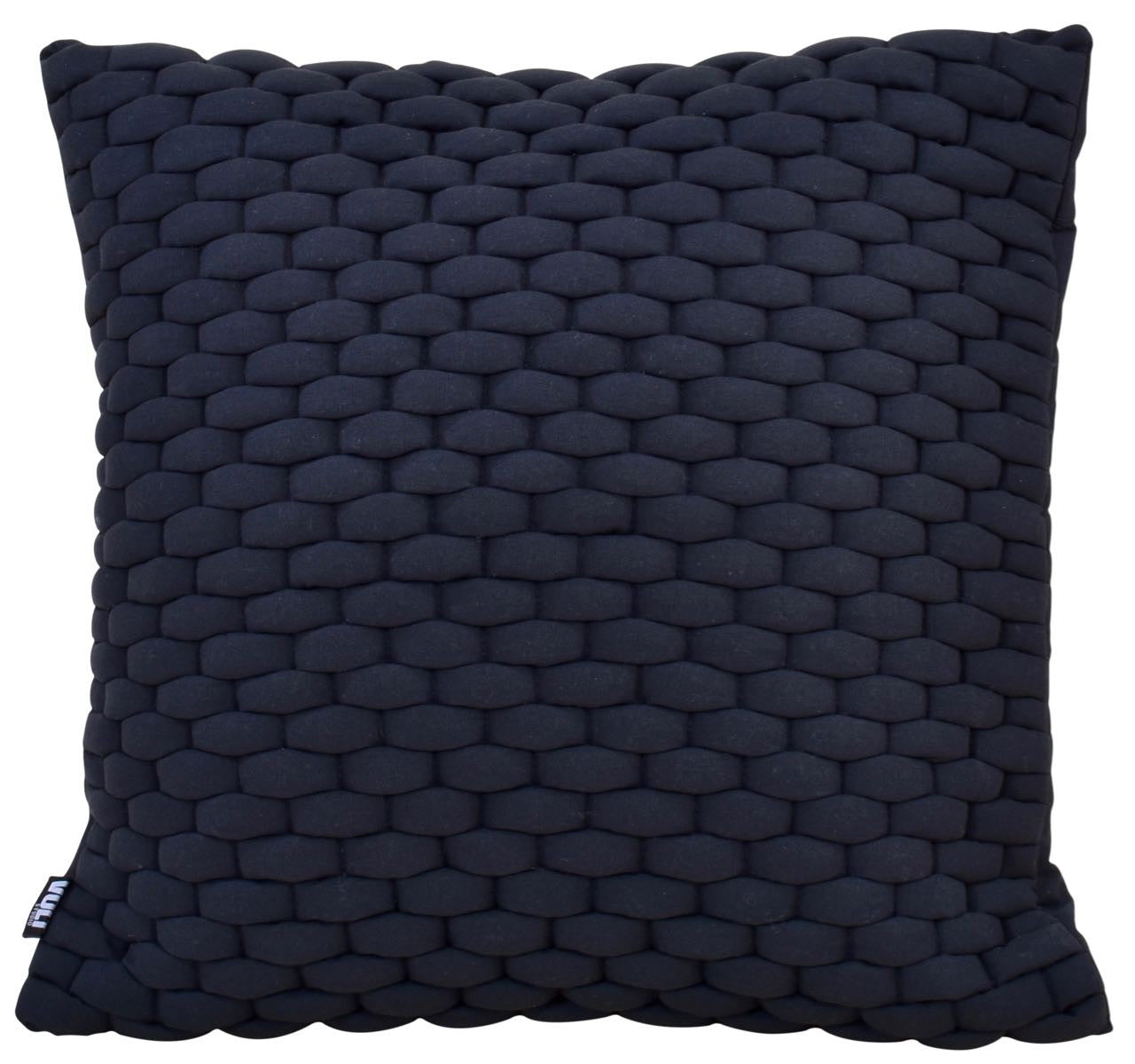 Cushion 3D Weave 60x60cm Raven black