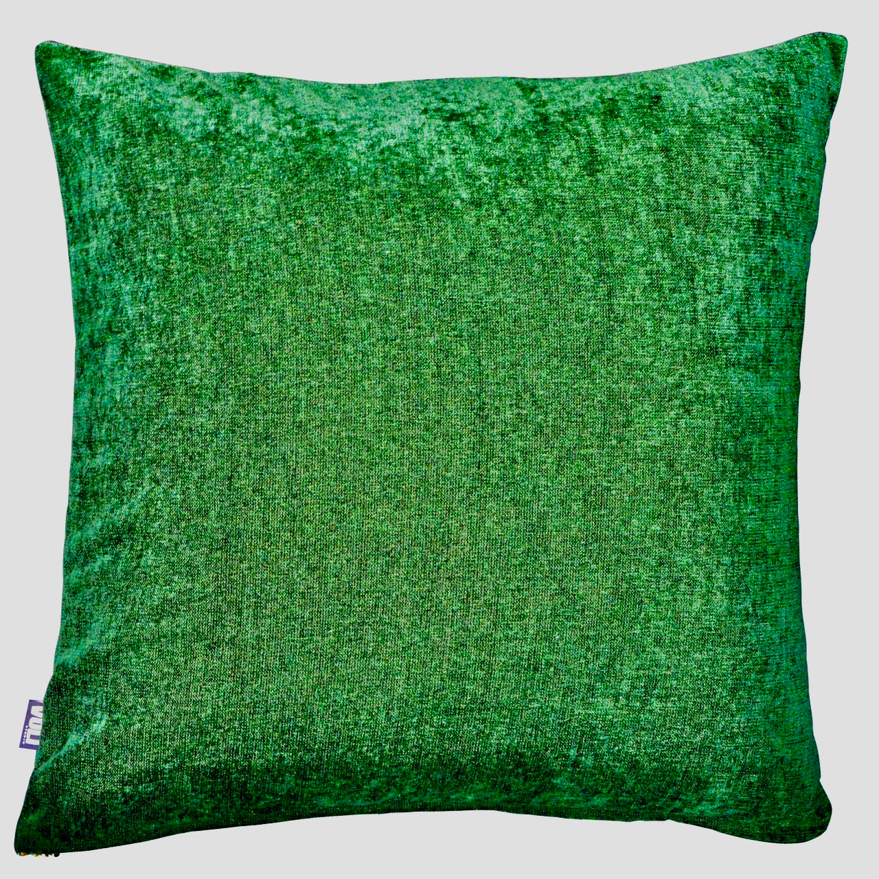 Cushion Plain Velvet Pista Green 60x60cm