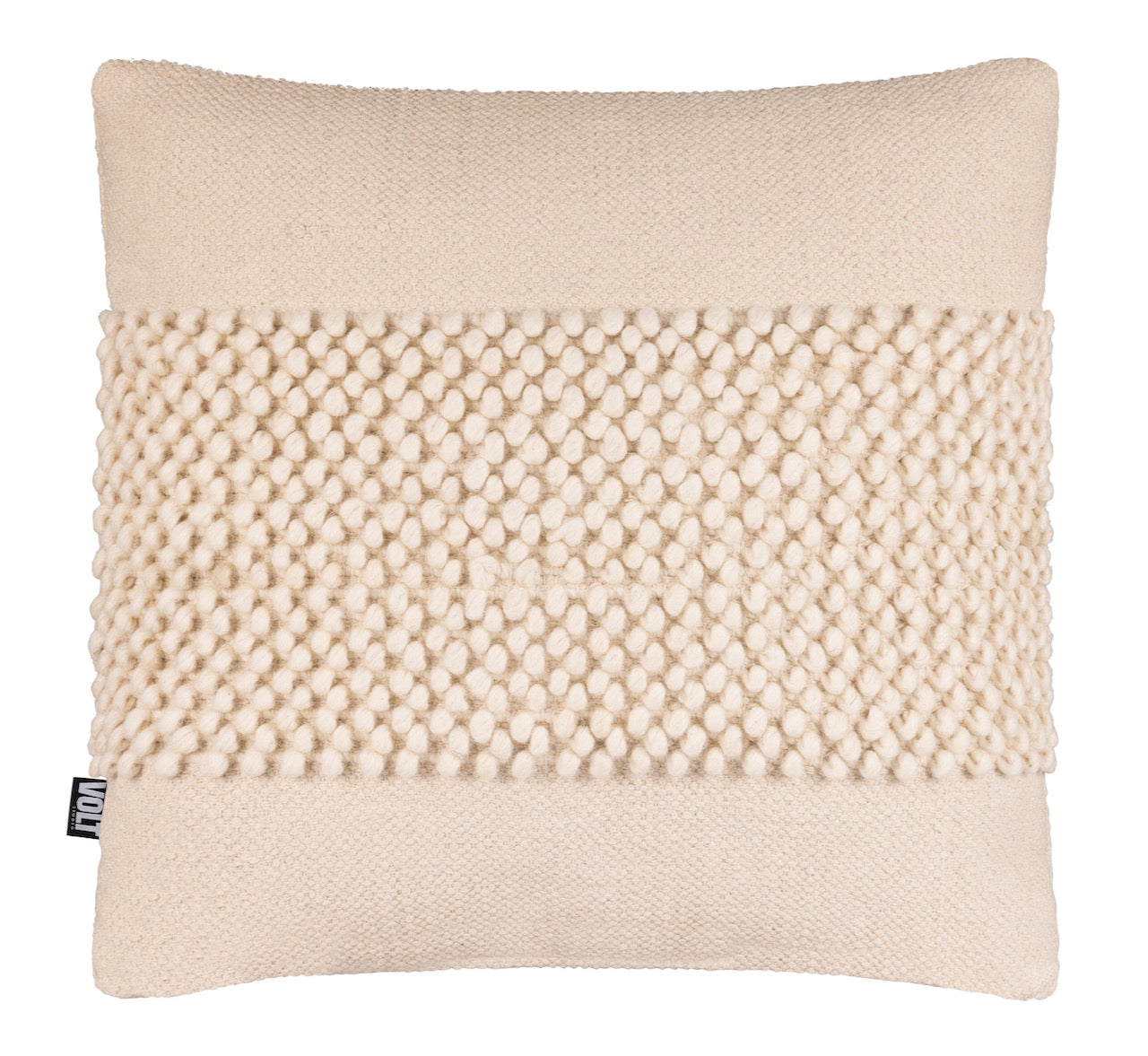 Cushion 11 Rows 60cm x 60cm Off white