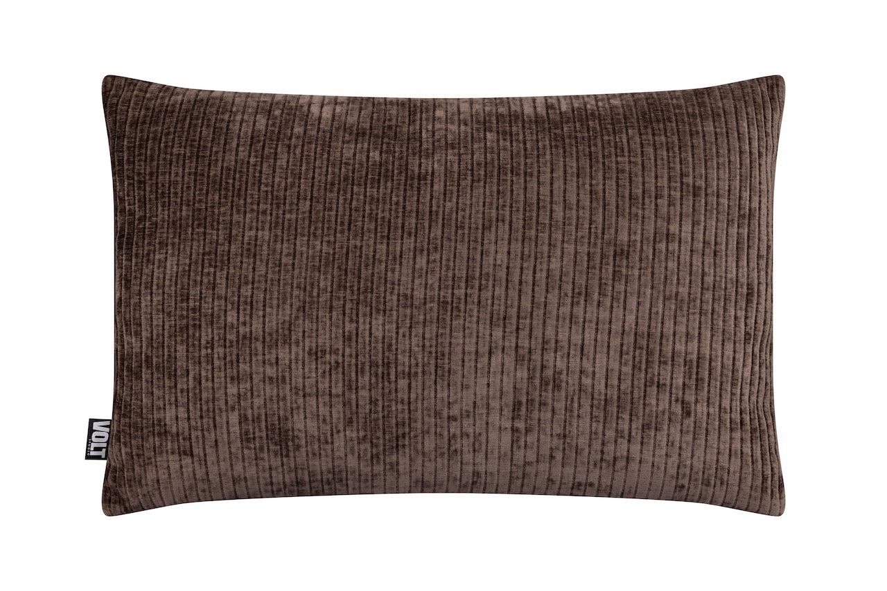 Cushion Vintage Ribcord Chocolate 40x60cm