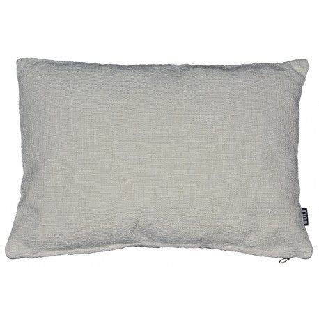 Cushion Plain Recycled heavy poly slub Off white 40x60cm