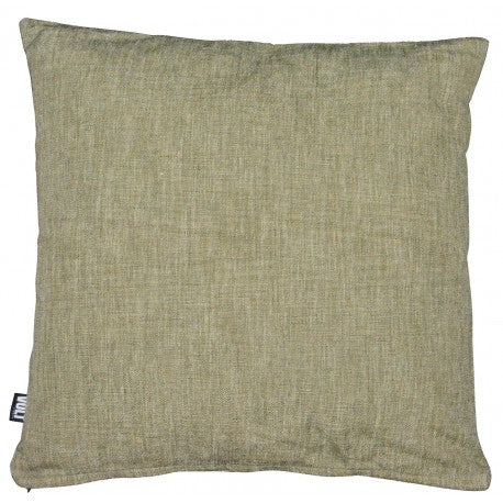 Cushion Plain Recycled Polyslub Linen green 60x60cm