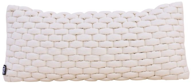 Cushion 3D Weave 30x70cm off white
