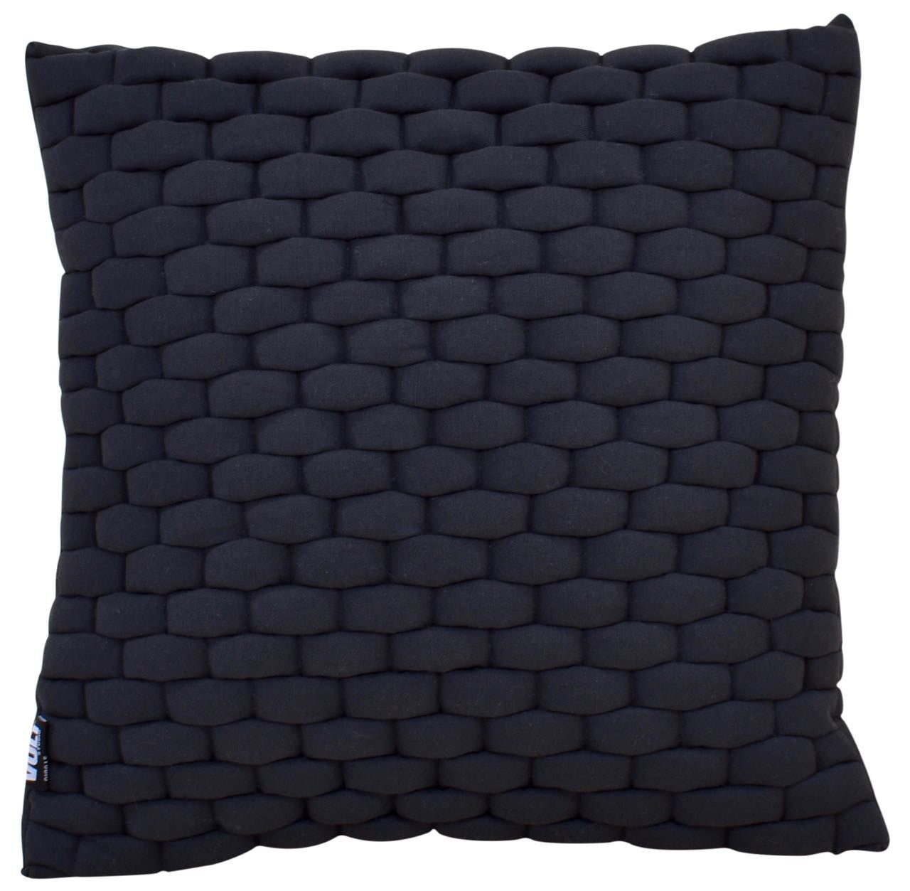 Cushion 3D Weave 45x45cm Raven black